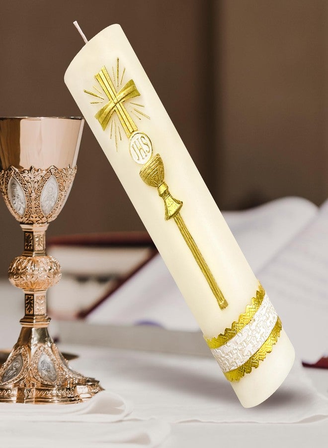 TALPGOD Religious Candles Catholic,Prayer Candles for Church Devotional Saint Blessed Mexican Gift,Baptism,Cirios Religiosos Catolicos,Jesus Candle,Cross Candle,Cirio Pascual,Veladoras Mexicanas - Image 3